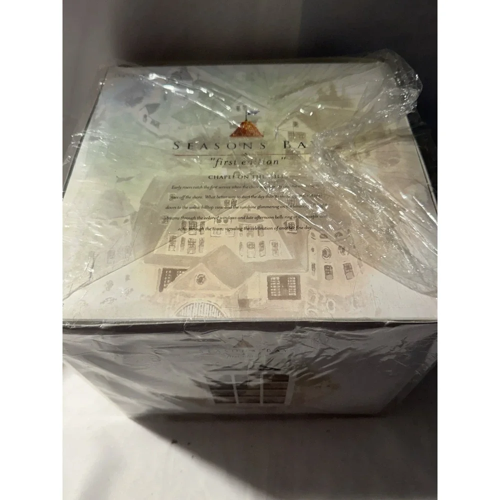 Dept 56 Seasons Bay Chapel on the Hill #53302 First Edition 1998 Sealed New